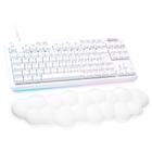 Teclado Mecanico Gamer Logitech G G713 Linear C/ Fio Usb Branco - 920-010705