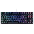 Teclado Mecânico Gamer PCyes Neron, RGB, Switch Red, Anti-Ghosting, ABNT2, Preto - PNOHRDRGB