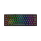 Teclado Mecânico Gamer Redragon Akali K642-rgb, Abnt2, Preto - Switch Brown