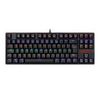 Teclado Mecânico Gamer Redragon Daksa TKL, LED Rainbow, Switch Outemu Brown, Anti-Ghosting, ABNT2, Preto