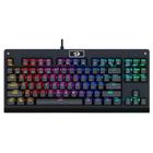 Teclado Mecânico Gamer Redragon Dark Avenger RGB Switch Marrom ABNT2