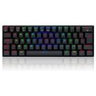 Teclado Mecânico Gamer Redragon Draconic Rgb ABNT2 Switch Marron