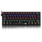 Teclado Mecânico Gamer Redragon Fizz, LED Rainbow, Switch Azul