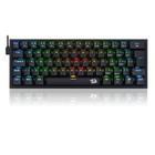 Teclado Mecânico Gamer Redragon Fizz Preto Rgb Switch