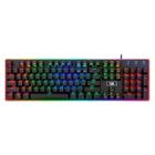 Teclado Mecanico Gamer Redragon K595RGB Ratri / RGB / Black Switch / Usa - Preto