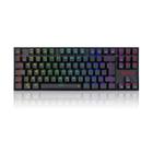 Teclado Mecânico Gamer Redragon Kumara Pro K552rgb-brs-b, Abnt2, Preto - Switch Black