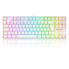 Teclado Mecânico Gamer Redragon Kumara, RGB, Switch Outemu Blue, ABNT2, Branco - K552W-RGB (PT-BLUE)