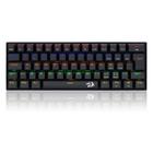 Teclado Mecânico Gamer Redragon Lakshmi, Rainbow Brown, Switch, ABNT2, Preto - K606R (PT-BROWN)