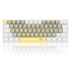 Teclado Mecanico LAKSHMI Redragon Cinza Switch Brown K606-YL