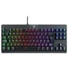 Teclado Mecânico Redragon Dark Avenger TKL, RGB, Switch Black, ABNT2, USB, Preto