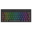 Teclado Mecânico Redragon Horus Mini RGB Low Profile 60% Switch Brown Preto - K632-RGB