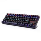 Teclado mecânico Redragon K552 Rainbow LED para jogos