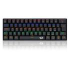 Teclado Mecânico Redragon Lakshmi Rainbow Switch Red K606R