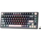 Teclado Mecanico Royal Kludge RKM75 75% Sem Fio Switch Brown