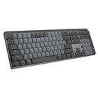 Teclado Mecânico Sem Fio Logitech MX Mechanical, Iluminação, Switch Tactile Quiet, Bluetooth, USB, Preto - 920-010760