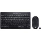 Teclado Mini e Mouse sem Fio Dynamic FLAT ABNT2/1200DPI Preto USB - DC110 - Vinik