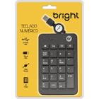 Teclado Mini USB Numerico RETR. 23TC PTO - BRIGHT