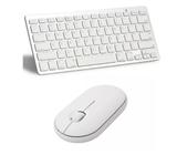 Teclado + Mouse Bluetooth Ergonômico Para Tablet Galaxy A9 8.7 Polegadas - Fam