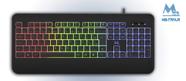 Teclado Mtek KB-7701LR USB Gaming Rainbow PT Preto