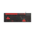 Teclado Multimídia Gamer Preto e Vermelho com Suporte de Smartphone Multilaser - TC266