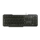 Teclado Multimidia Slim Preto Usb Tc206