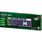 Teclado Multimidia USB Killer Soul Preto C/ILUMINACAO