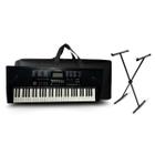 Teclado Musical 61 Teclas Sensitivas USB MIDI Suporte E Capa - MXT