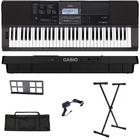 Teclado Musical Casio CT-X800 USB 61 teclas + Suporte + Capa