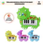 Teclado Musical Dinossauro Baby Brinquedo Infantil Educativo - Dayu