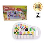 Teclado Musical Infantil Animais Da Fazenda Com Musicas - FUN GAME