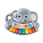 Teclado Musical Infantil Elefante Colorido - Shiny Toys