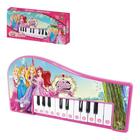 Teclado Musical Infantil Princesas Piano Com Musica E Som Para Meninas -118D-65 - ART BRINK