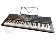 Teclado Musical Profissional 61 Teclas USB Timbres e Ritmos - mxt