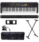 Teclado Yamaha PSR E 373 + Suporte + Capa - Engenho Store Instrumentos  Musicais