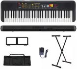 Teclado Musical Yamaha PSR-F52 61 teclas + Suporte X + Capa