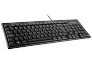 Teclado Mutilaser TC193 Português ABNT2 com Ç Com Fio Conexão USB Perfil Slim Resistente à água