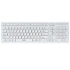 Teclado Oex Flat Padrão ABNT2 Slim USB TC-300 Branco