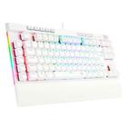 Teclado Optico Gamer Magic-wand Pro Rgb Branco Switch K587w-rgb-pro (pt-brown)