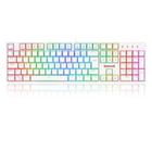 Teclado Óptico Gamer Redragon Surara Pro RGB, Switch Azul, ABNT2, Branco - K582W-RGB-PRO (PT-BLUE)