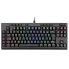 Teclado Óptico-Mecânico Gamer Redragon BroadSword Pro RGB, Switch Marrom, ABNT2