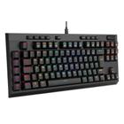 Teclado Óptico-Mecânico Gamer Redragon BroadSword Pro RGB, Switch Redragon Blue, ABNT2 - K588 RGB