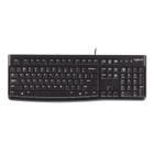 Teclado padrão com fio USB Logitech K120