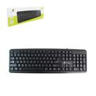 Teclado Para Computador Slim Com Fio Usb 107 Teclas