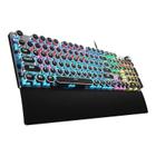 Teclado para jogos AULA F2088 Typewriter Style Blue Switches