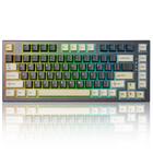 Teclado para jogos YUNZII RT80 Rapid Trigger Hall Effect Black