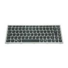 Teclado para Notebook bringIT compatível com bringIT compatível com bringIT compatível com Lenovo Ideapad S400-80A10000BR Moldura Cinza