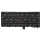 Teclado para Notebook bringIT compatível com Lenovo ThinkPad T450 Preto ABNT2