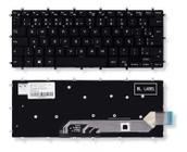 Teclado Para Notebook Dell Inspiron 2 em 1 i14-5000 Series i14-5481, Cor Preto