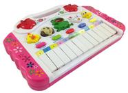 Teclado Pianinho Animal Azul Piano Infantil Bebe Com Gravador Sons de 6  Bichinhos Didático Educativo Braskit - Piano / Teclado de Brinquedo -  Magazine Luiza