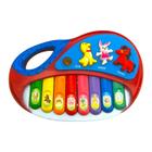 Teclado Piano Musical Bebê Brinquedo Infantil Divertido Drum